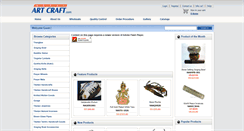 Desktop Screenshot of nepalartcraft.com